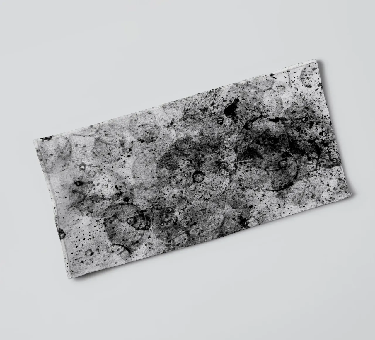 Abstract Artwork Greyscale #3 asciugamano da bagno da kathrinmay