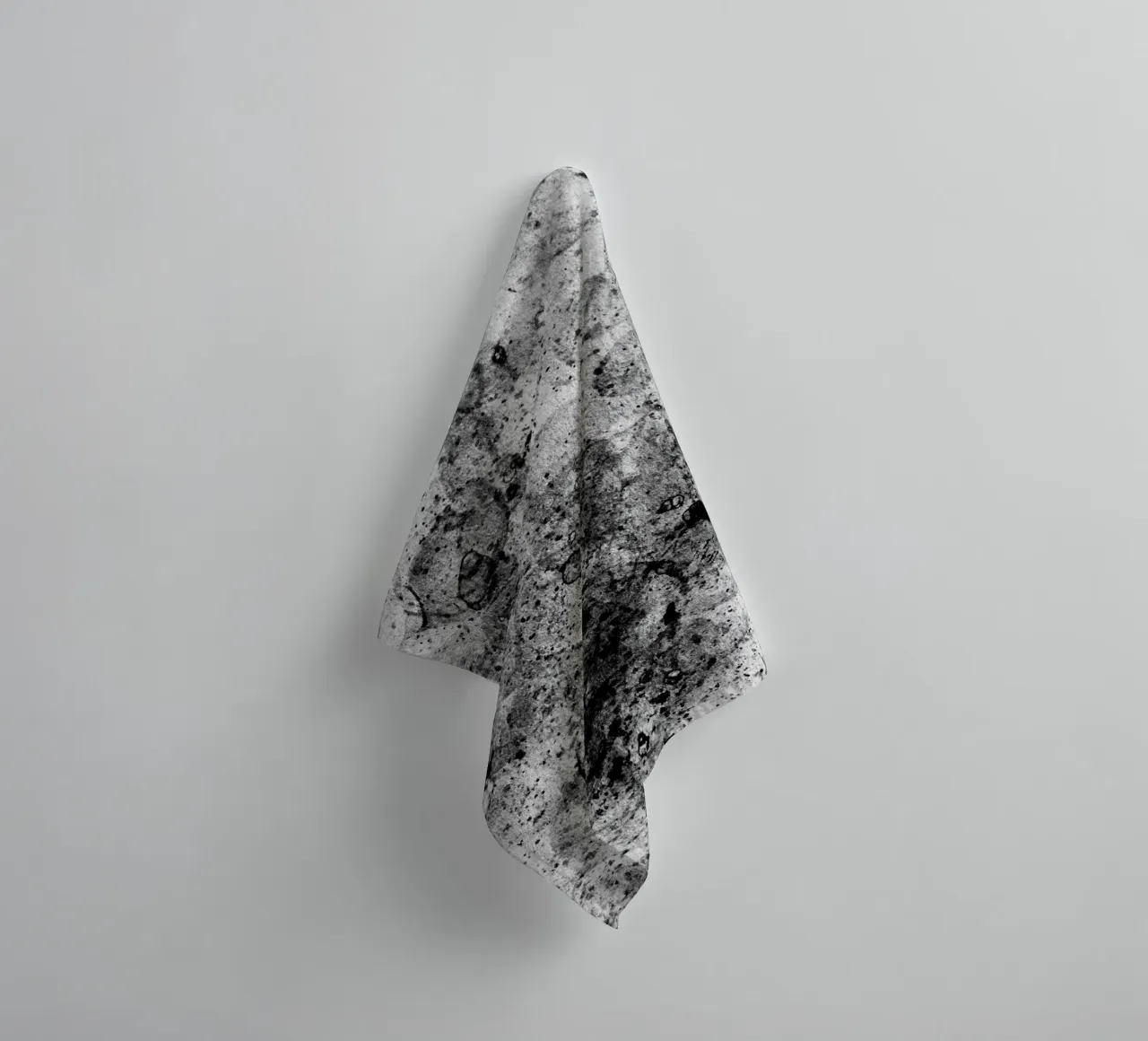 Abstract Artwork Greyscale #3 asciugamano da bagno da kathrinmay