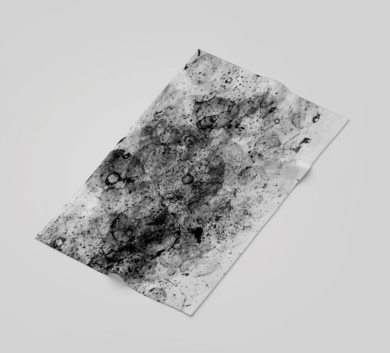 Abstract Artwork Greyscale #3 telo mare da kathrinmay