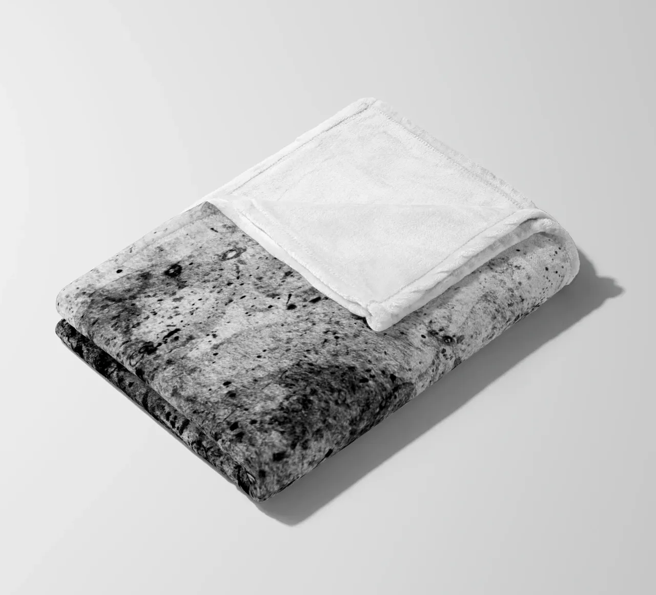 Abstract Artwork Greyscale #3 coperta in pile da kathrinmay