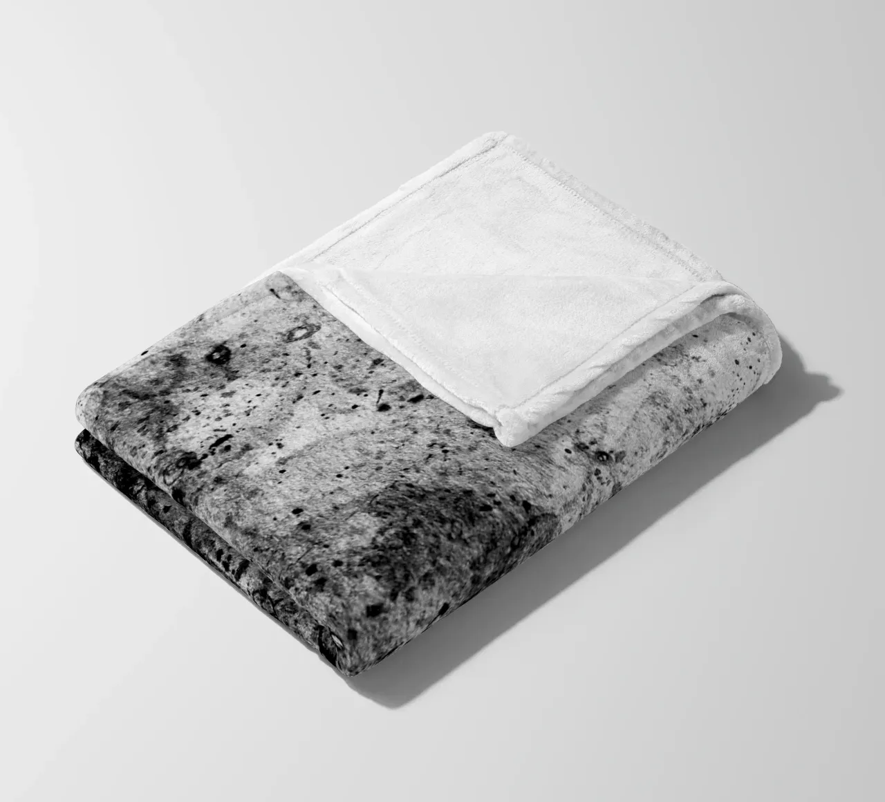 Abstract Artwork Greyscale #3 coperta in pile da kathrinmay