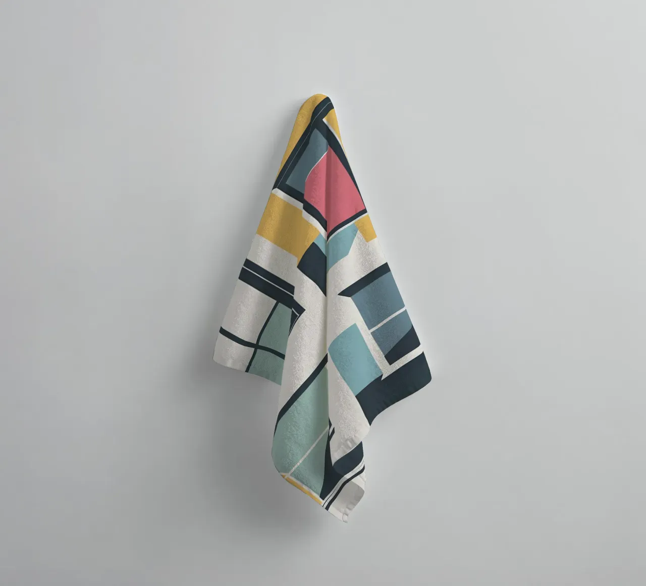 Window Grid towel by Botanical Gallery