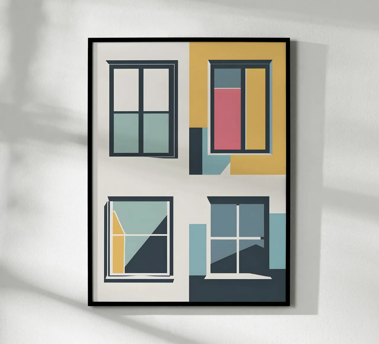 Window Grid poster by The Green Room