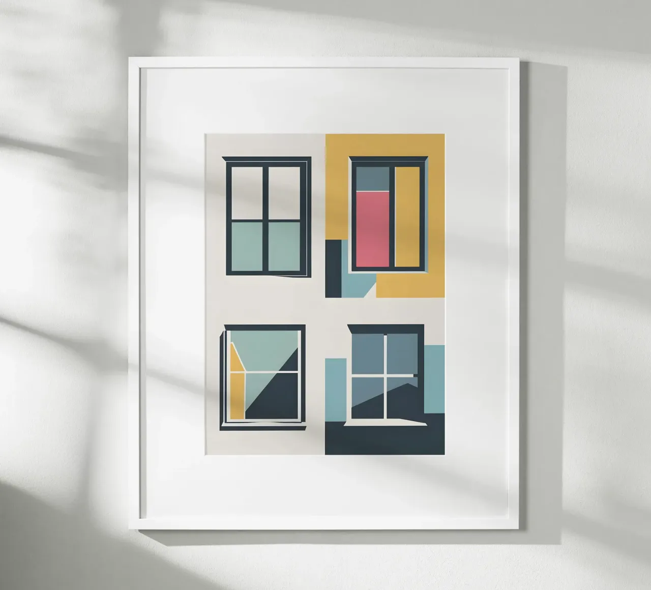 Window Grid poster by The Green Room