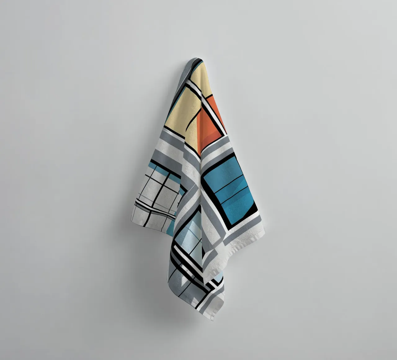 Window Grid towel by Botanical Gallery