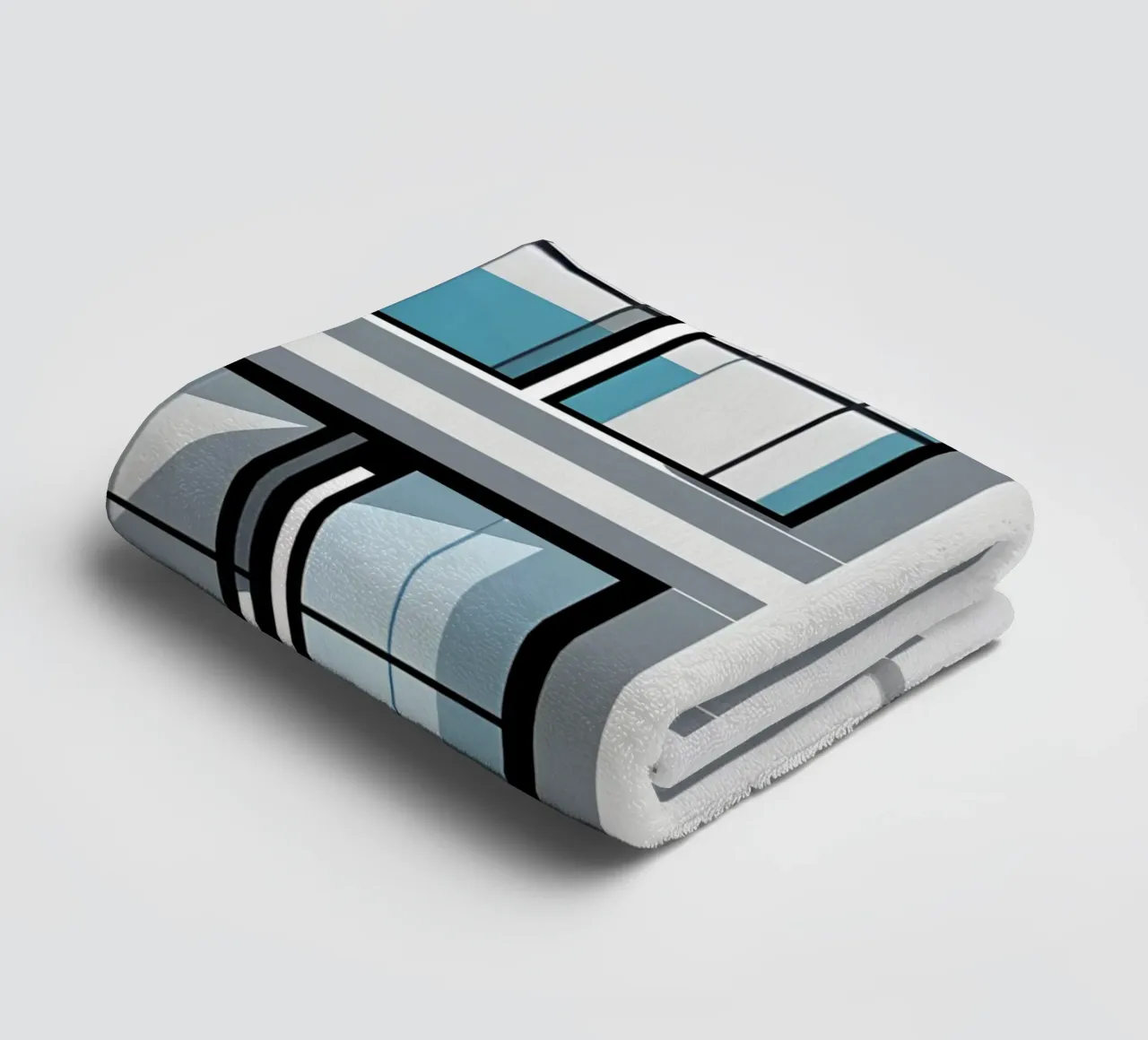 Window Grid towel by Botanical Gallery