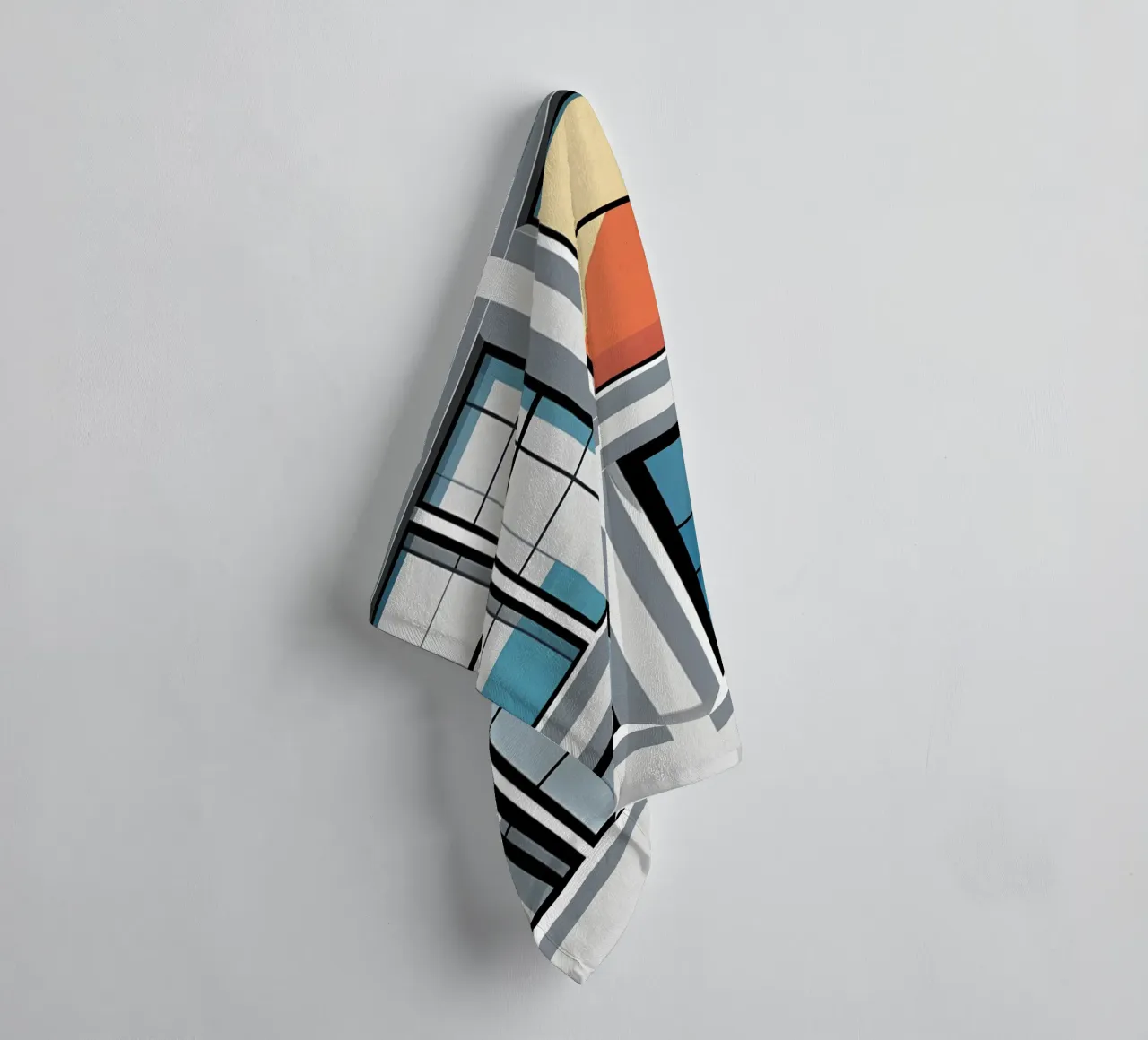 Window Grid towel by Botanical Gallery