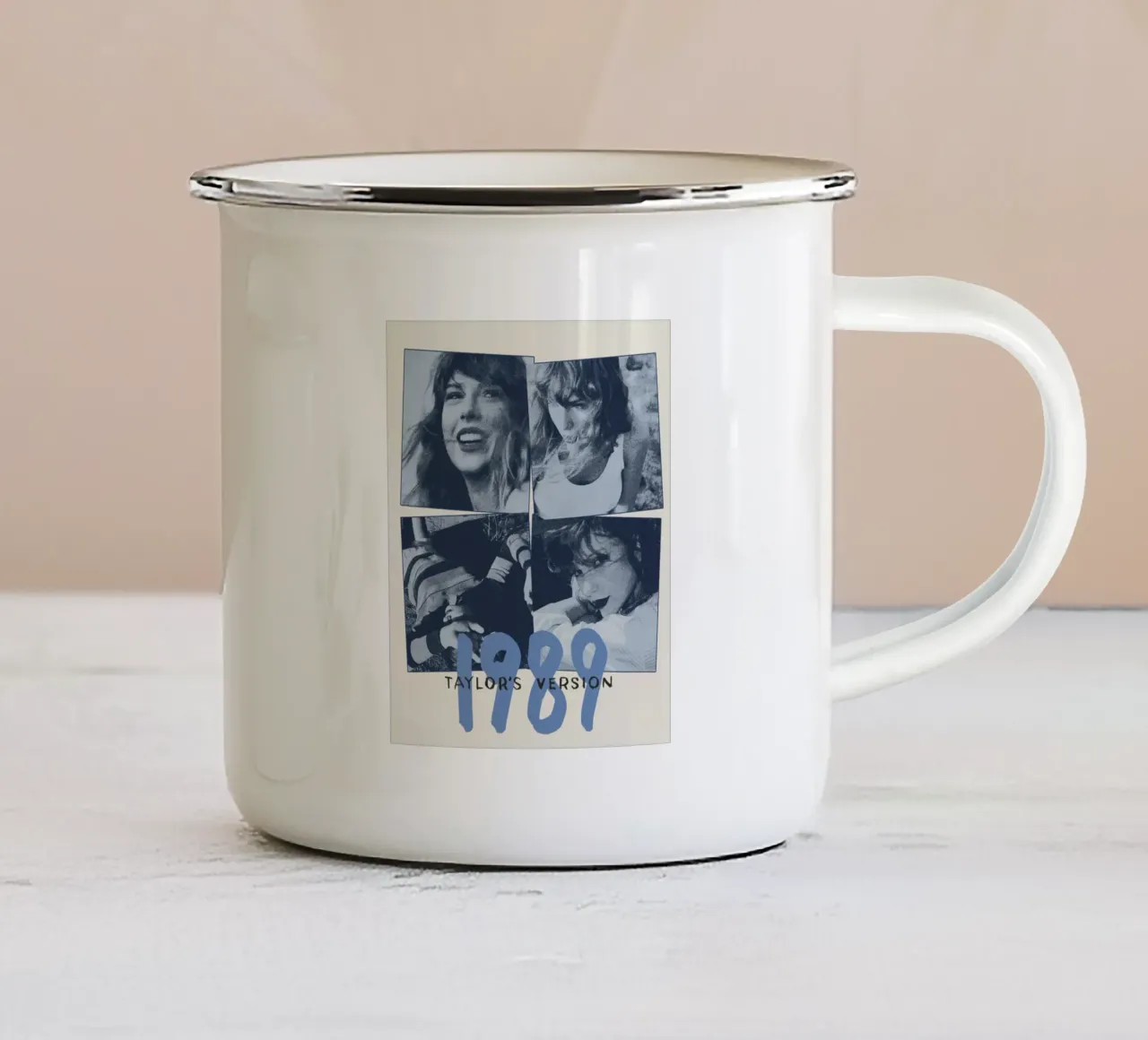 Versione di Taylor 1989 Taylor Swift tazza in smalto da ramdakjagualma