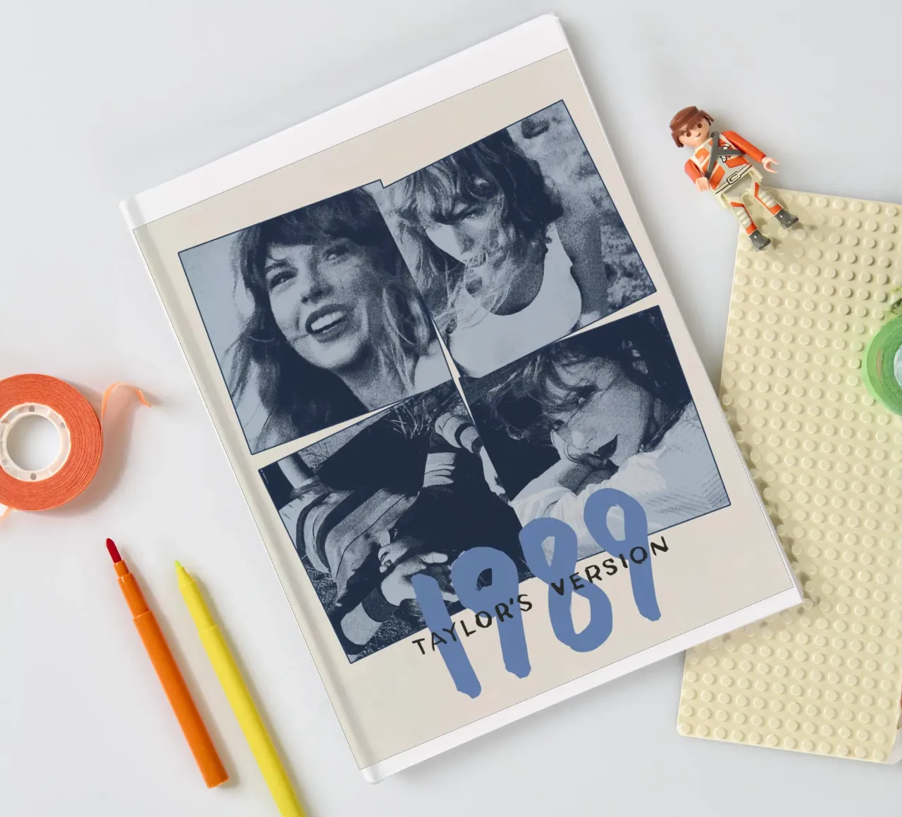Taylor's Version 1989 Taylor Swift notebook by ramdakjagualma