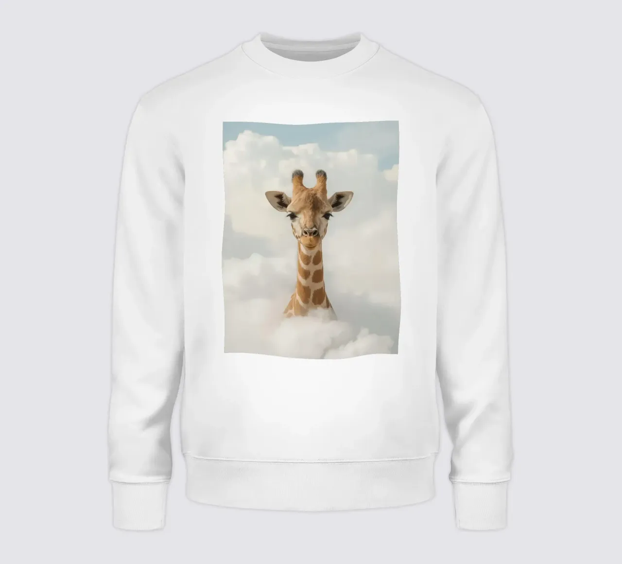 Giraffa sulle nuvole felpa da DesignDoodle