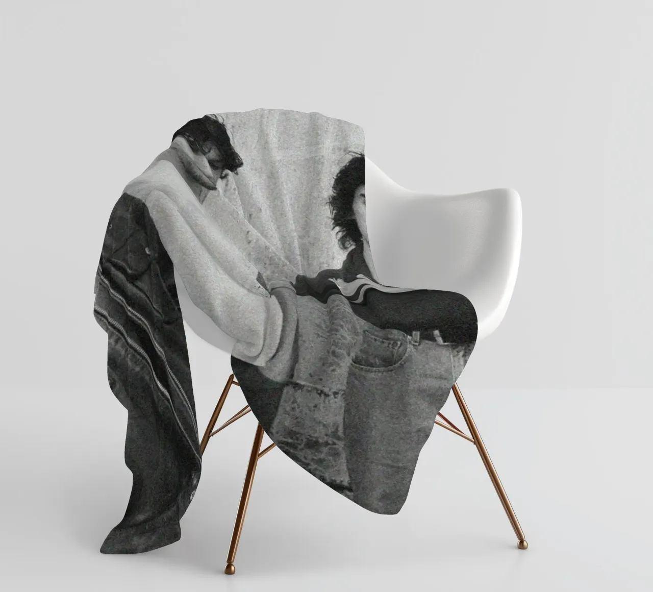 Gloed in schaduwen fleecedeken van ktlocb