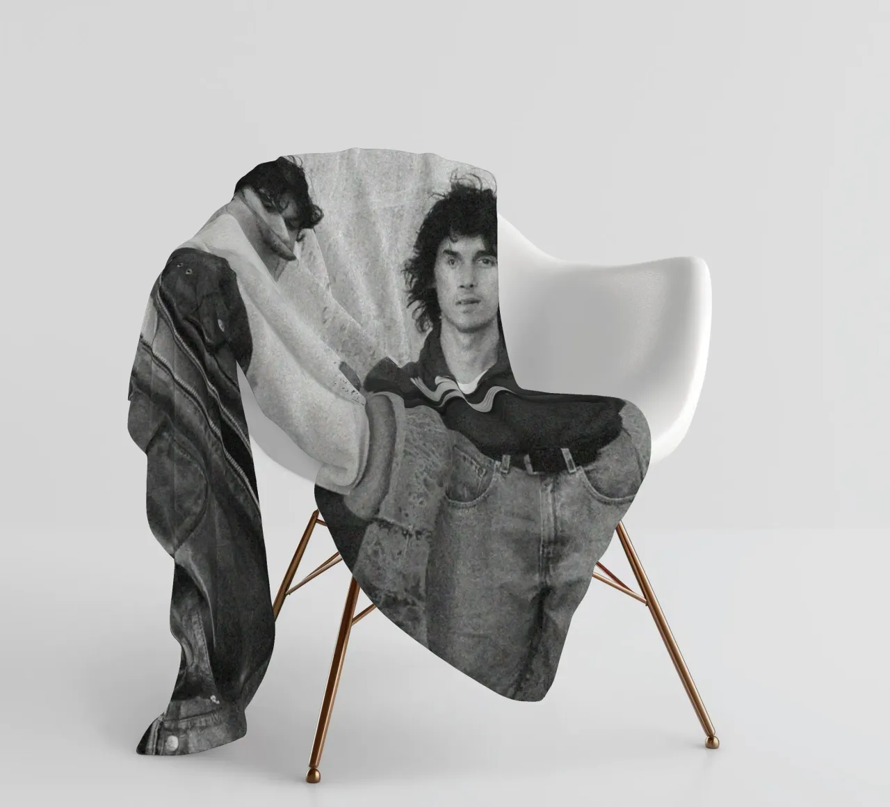 Gloed in schaduwen fleecedeken van ktlocb