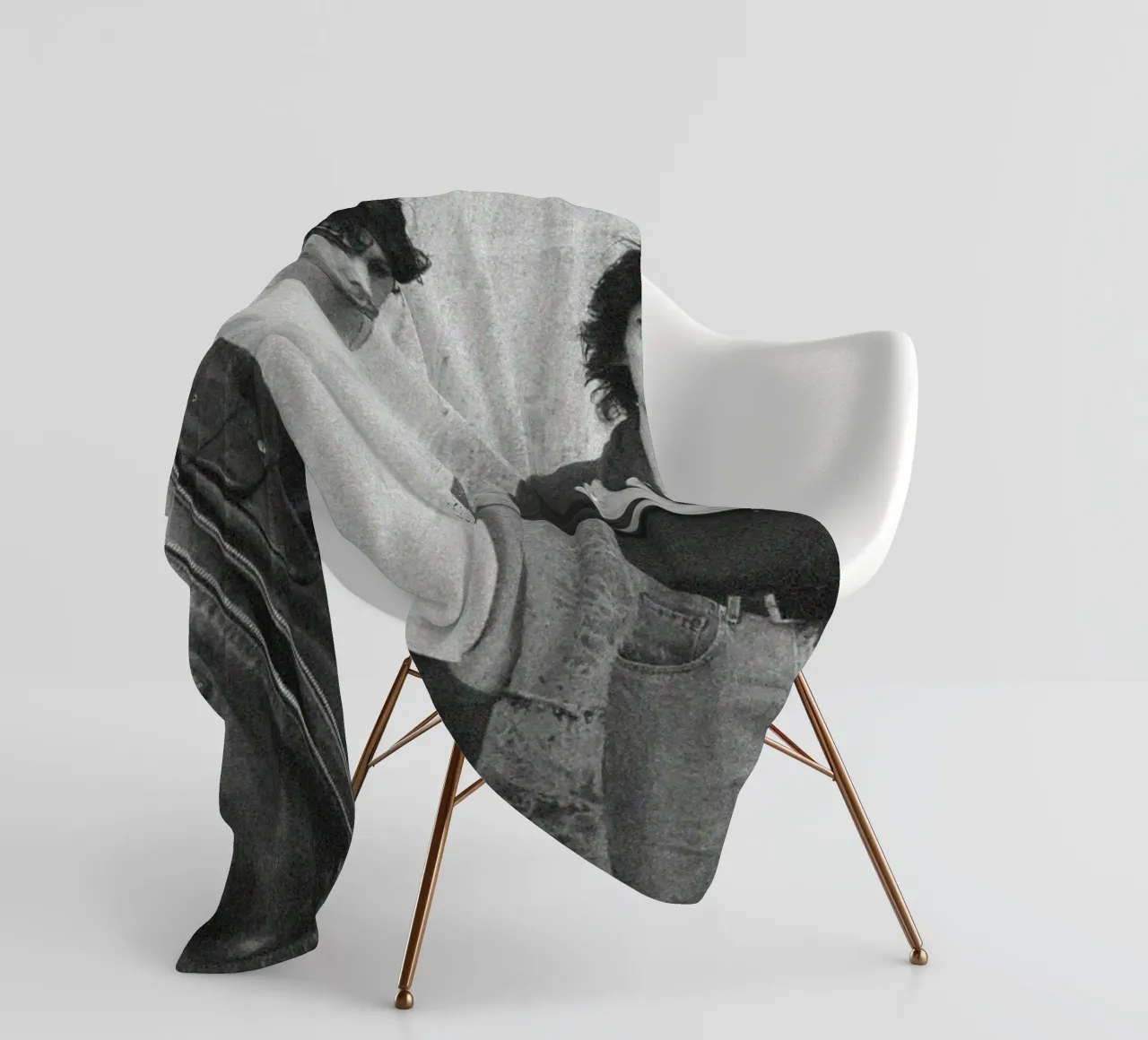 Gloed in schaduwen fleecedeken van ktlocb