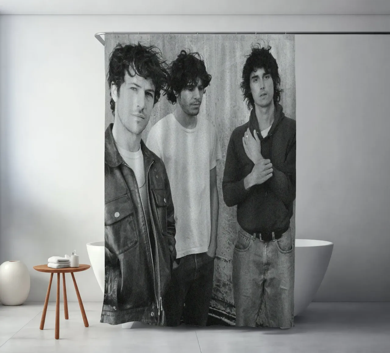 Gloed in schaduwen douchegordijn van ktlocb