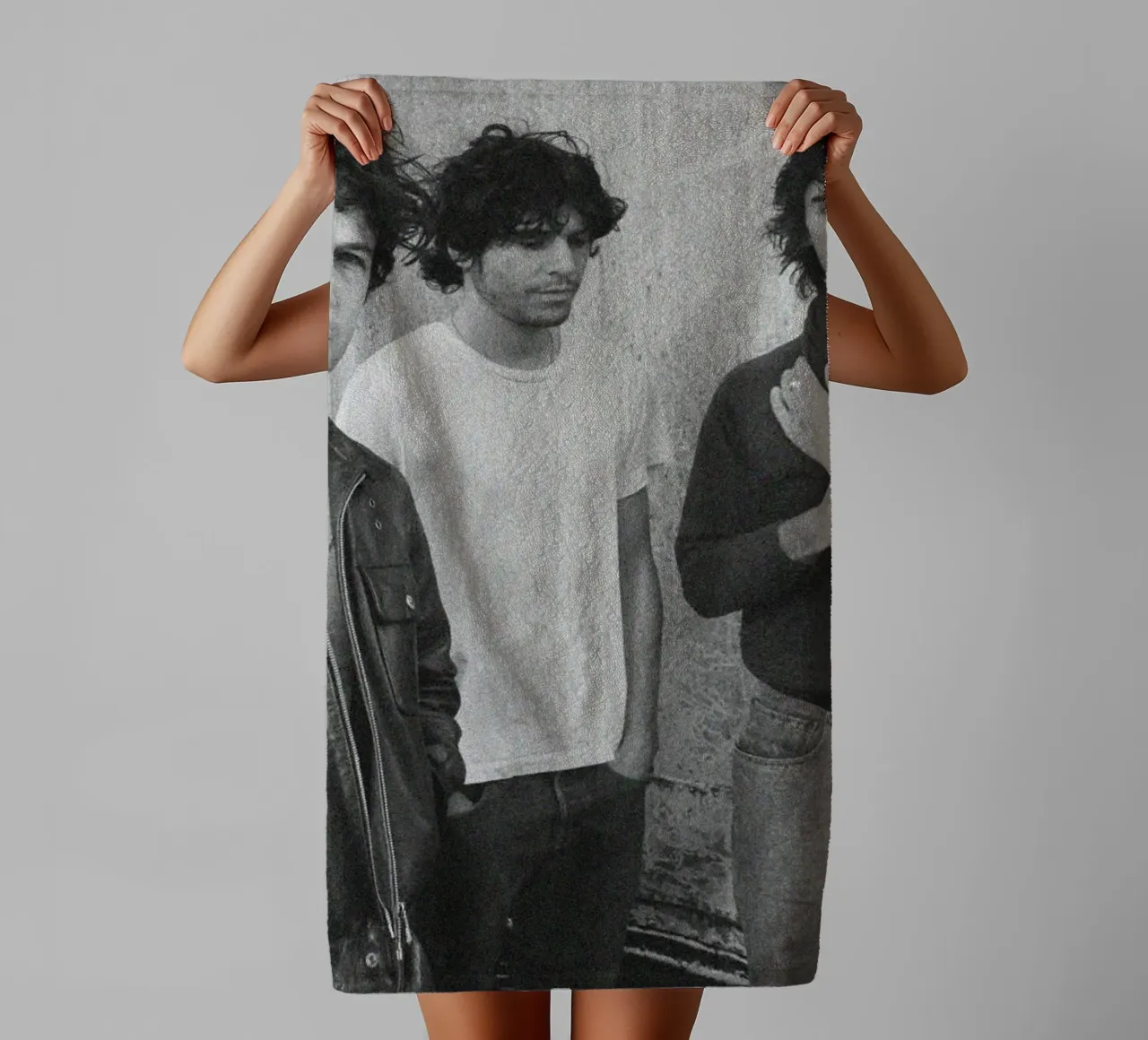 Gloed in schaduwen badhanddoek van ktlocb