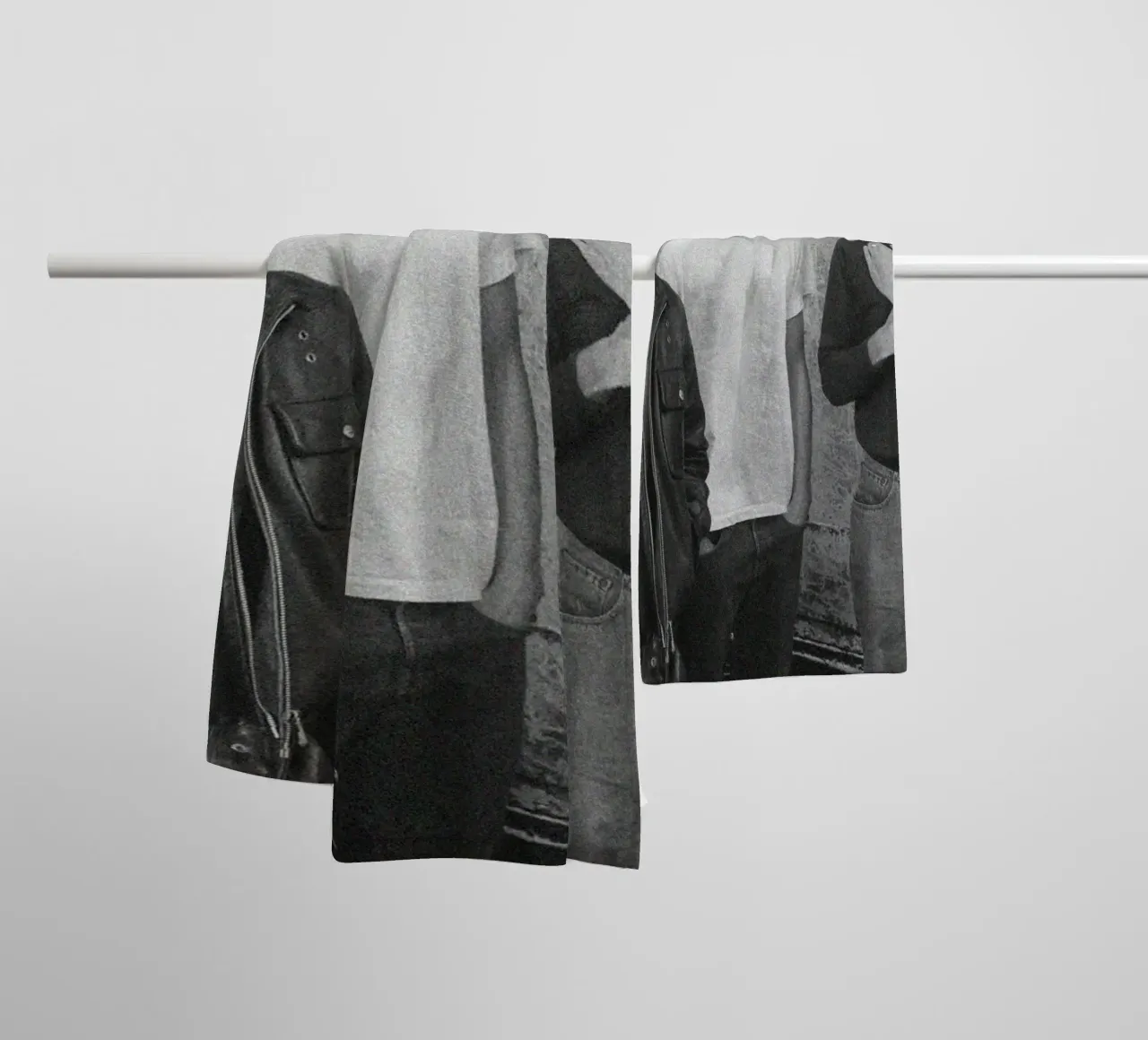 Gloed in schaduwen badhanddoek van ktlocb