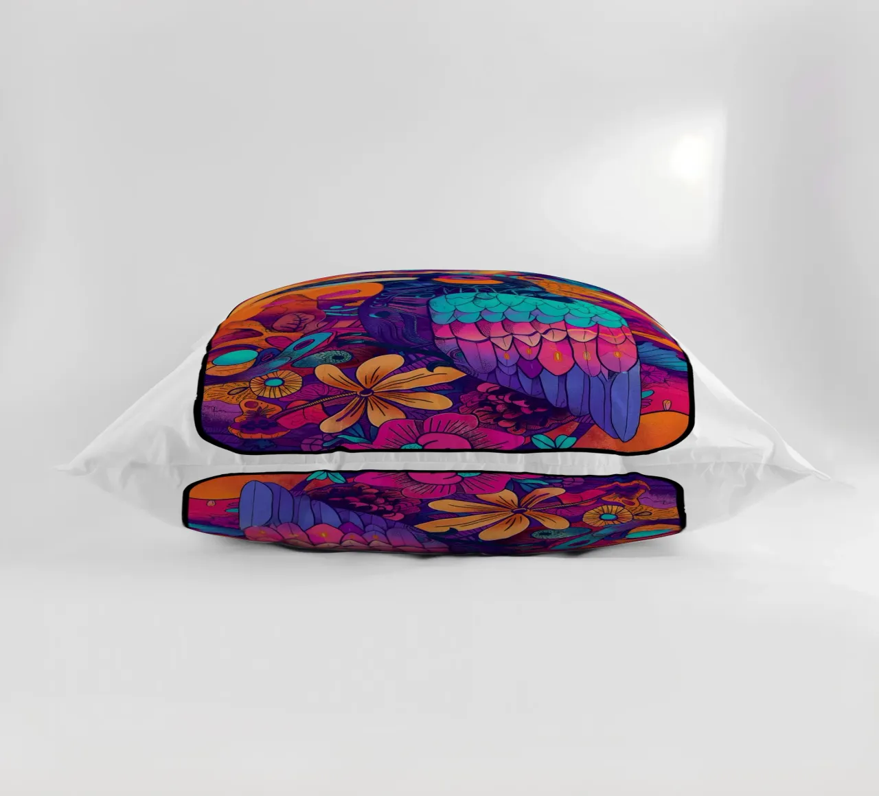 The Parrot cuscino da Qimstudio