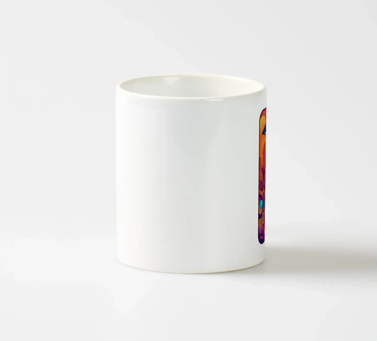 The Parrot tazza in ceramica da Qimstudio
