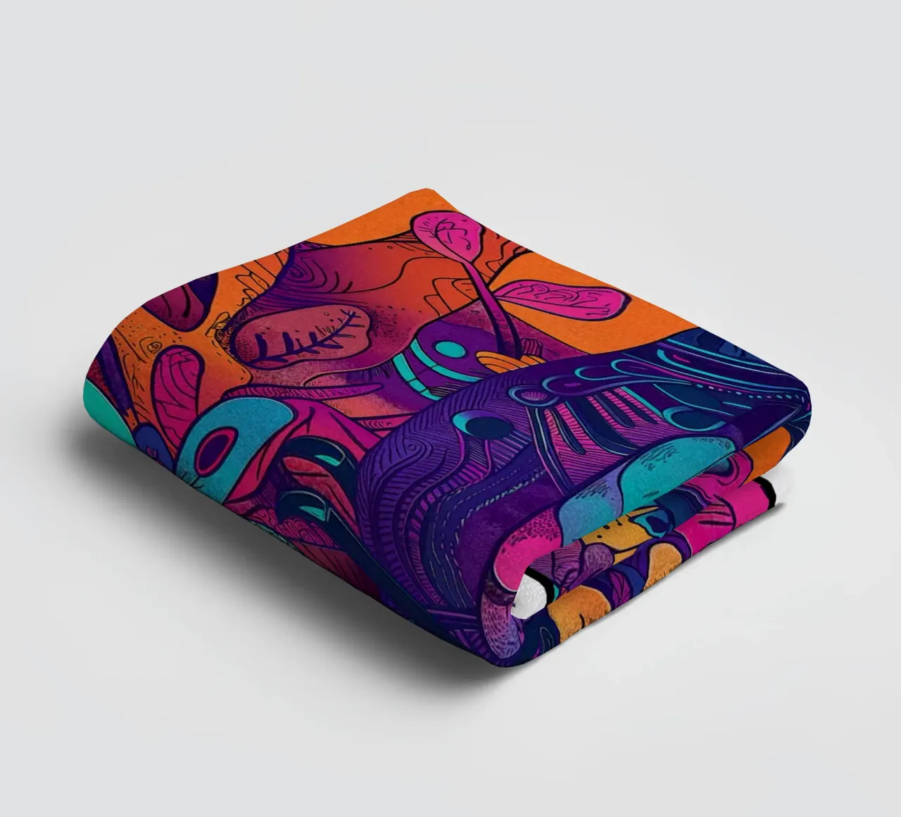 The Parrot asciugamano da bagno da Qimstudio