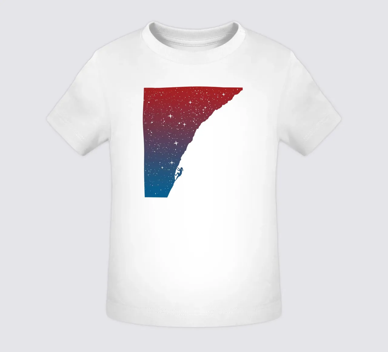 Night climbing II baby t-shirt by Balazs Solti