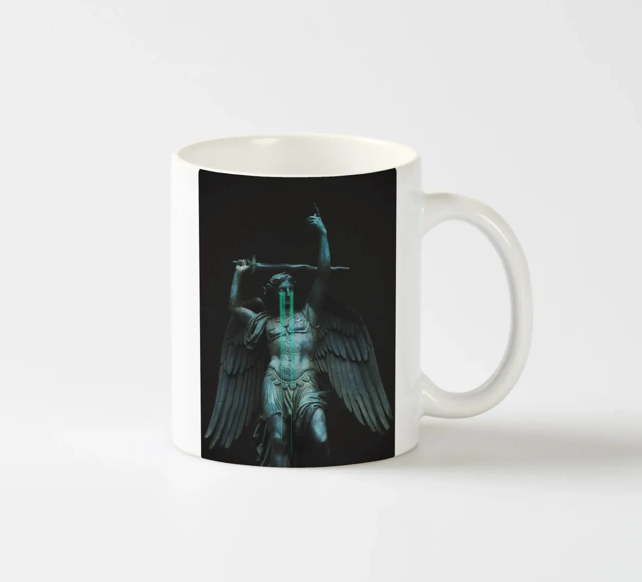 The Judgement tazza in ceramica da Frank Moth