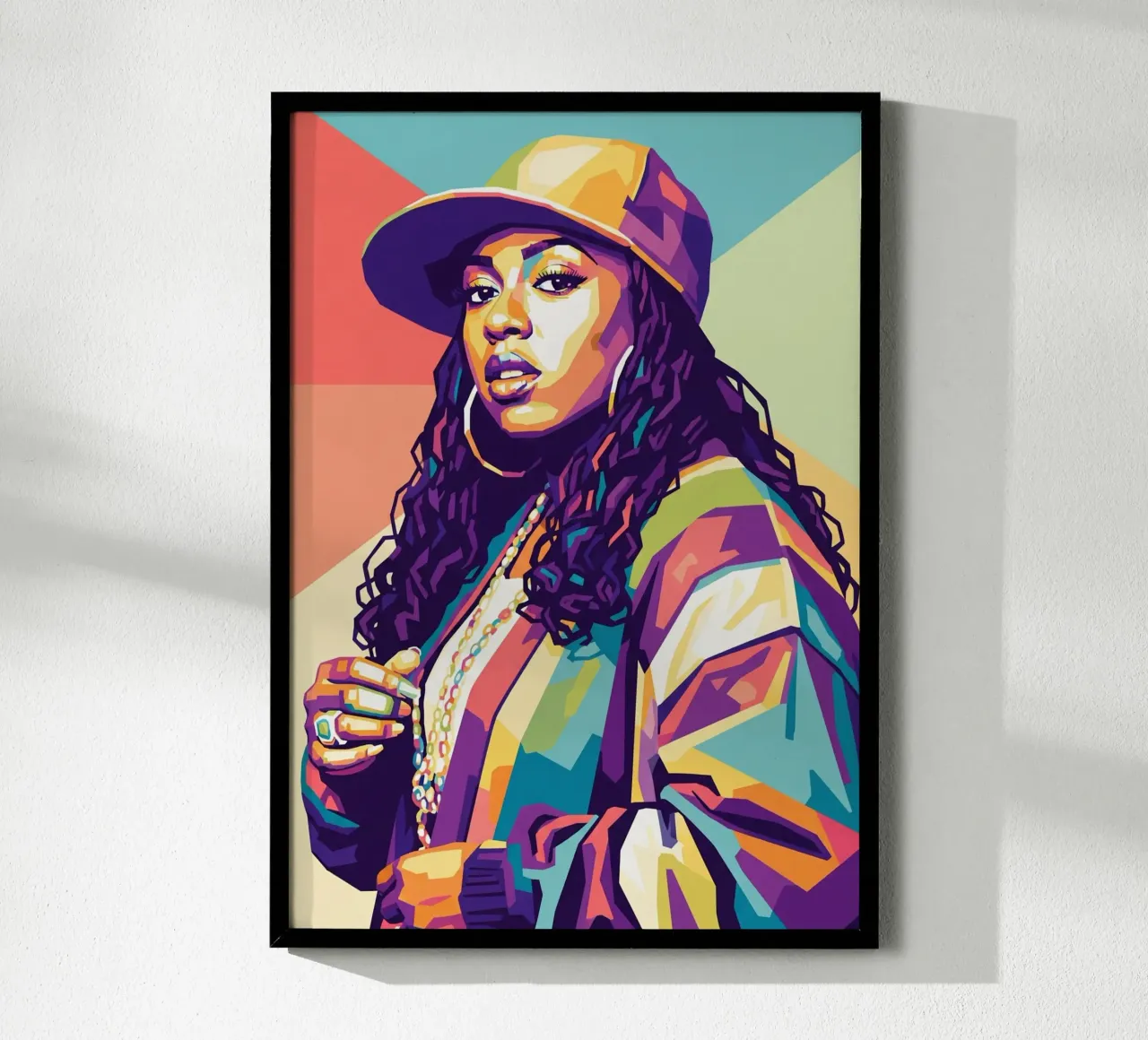 Missy Elliot, rapper donna poster da Hantamrata