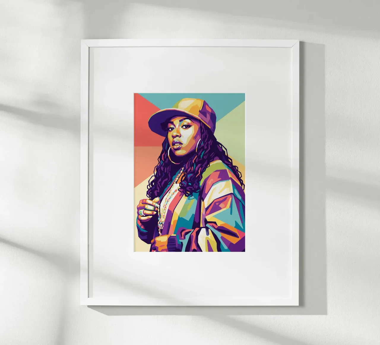 Missy Elliot, rapper donna poster da Hantamrata