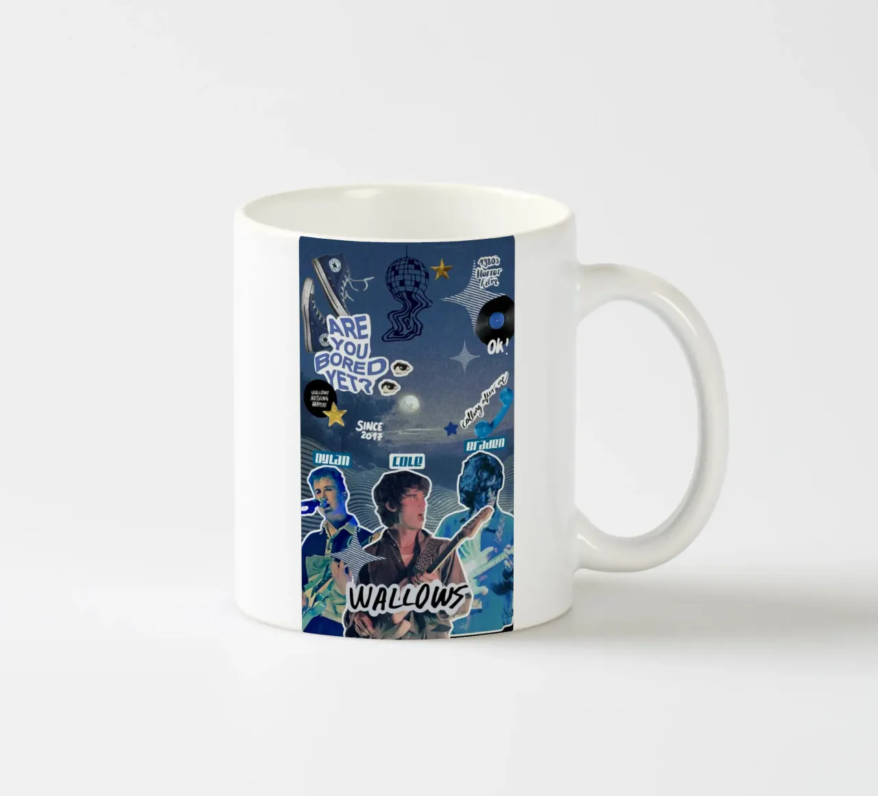 Riflessi del paesaggio onirico tazza in ceramica da ktlocb