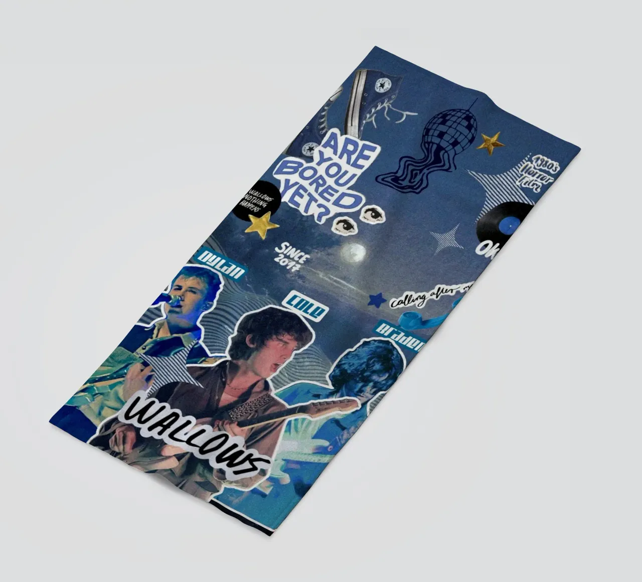 Riflessi del paesaggio onirico telo mare da ktlocb