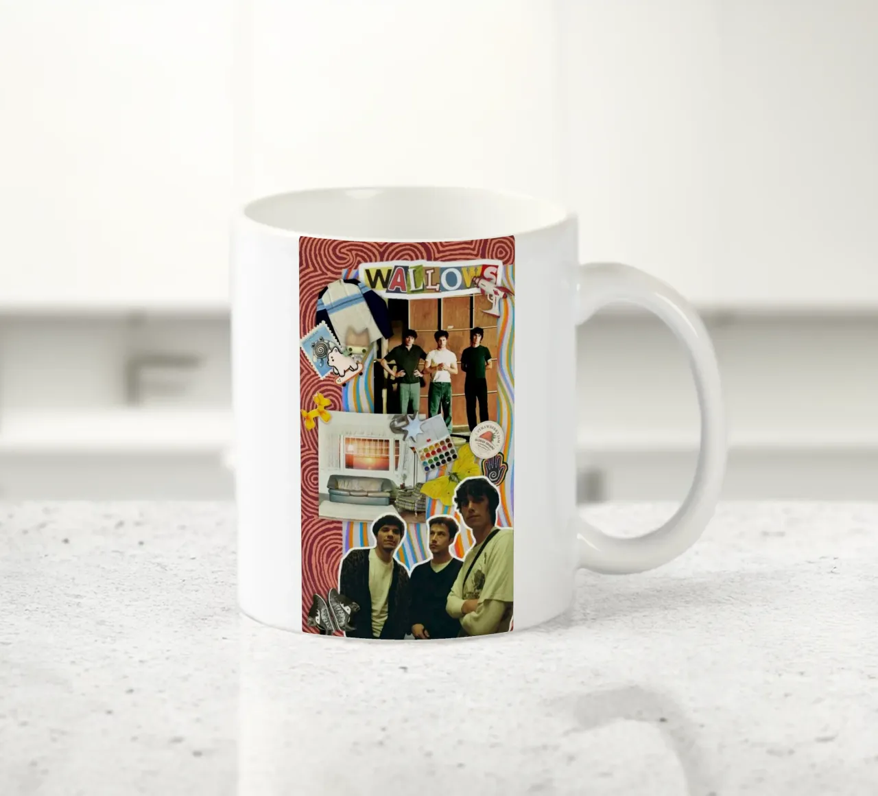 Cuore cosmico indie tazza in ceramica da ktlocb