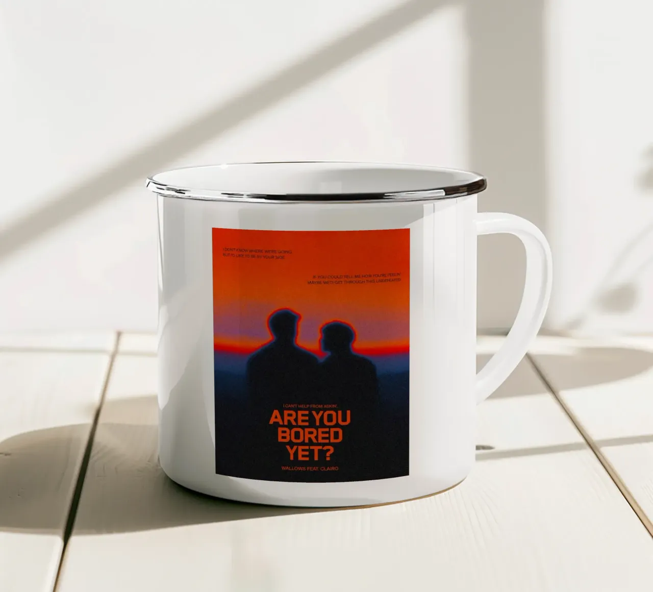 Distant Memory Glow enamel mug by ktlocb