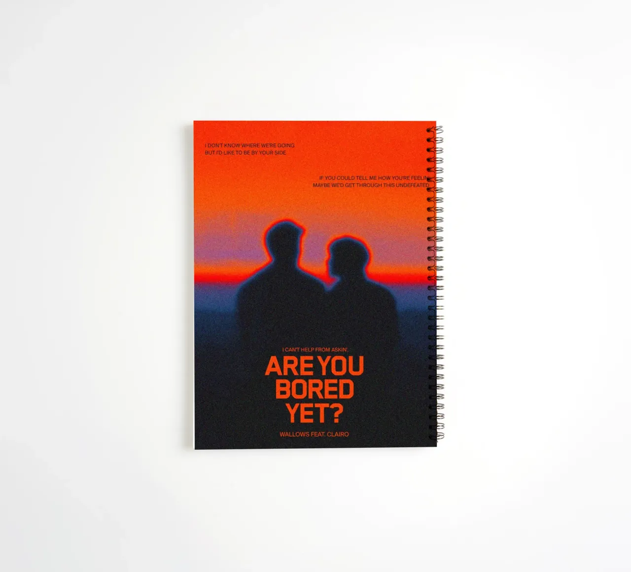 Distant Memory Glow spiral notebook by ktlocb