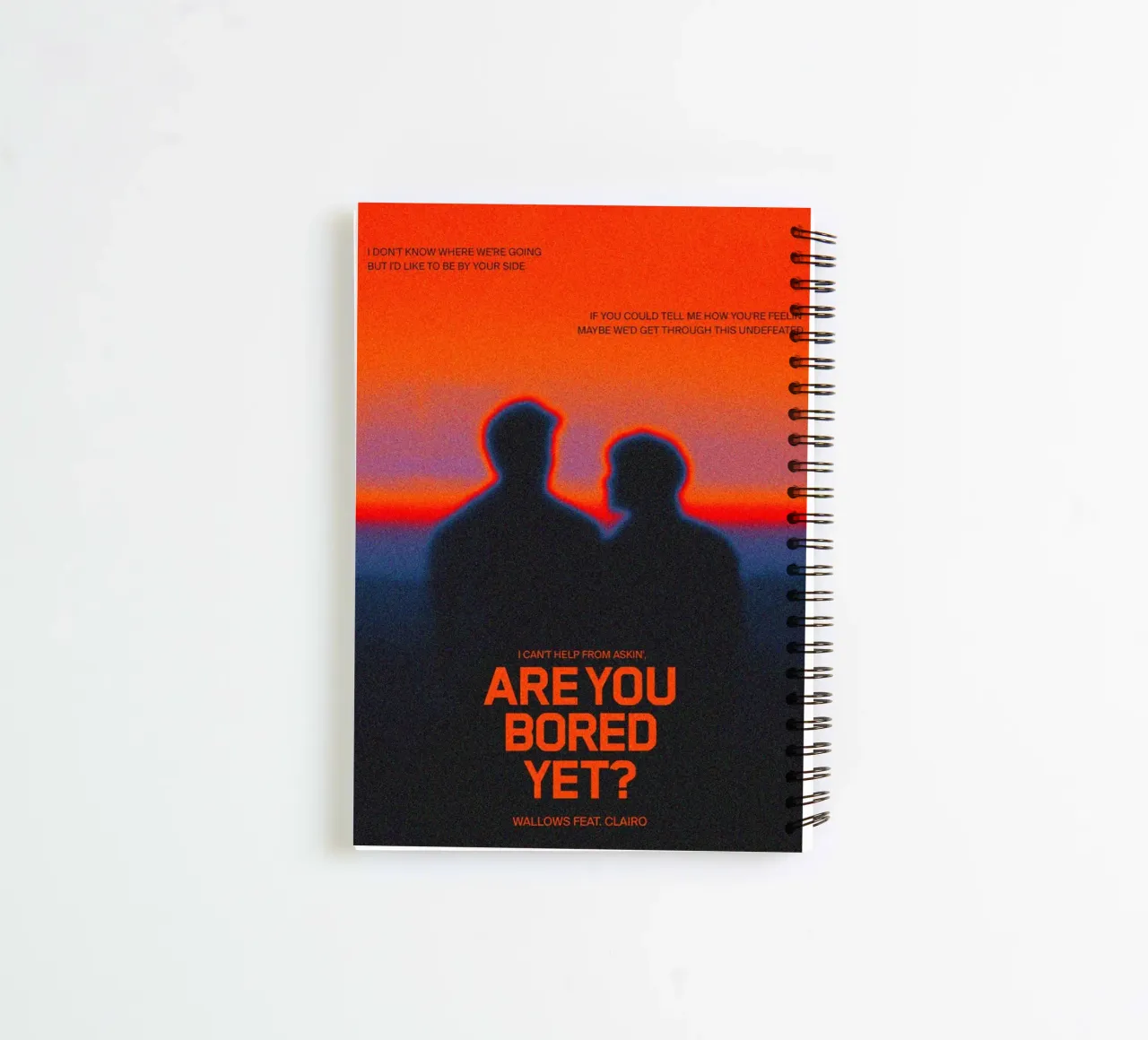 Distant Memory Glow spiral notebook by ktlocb