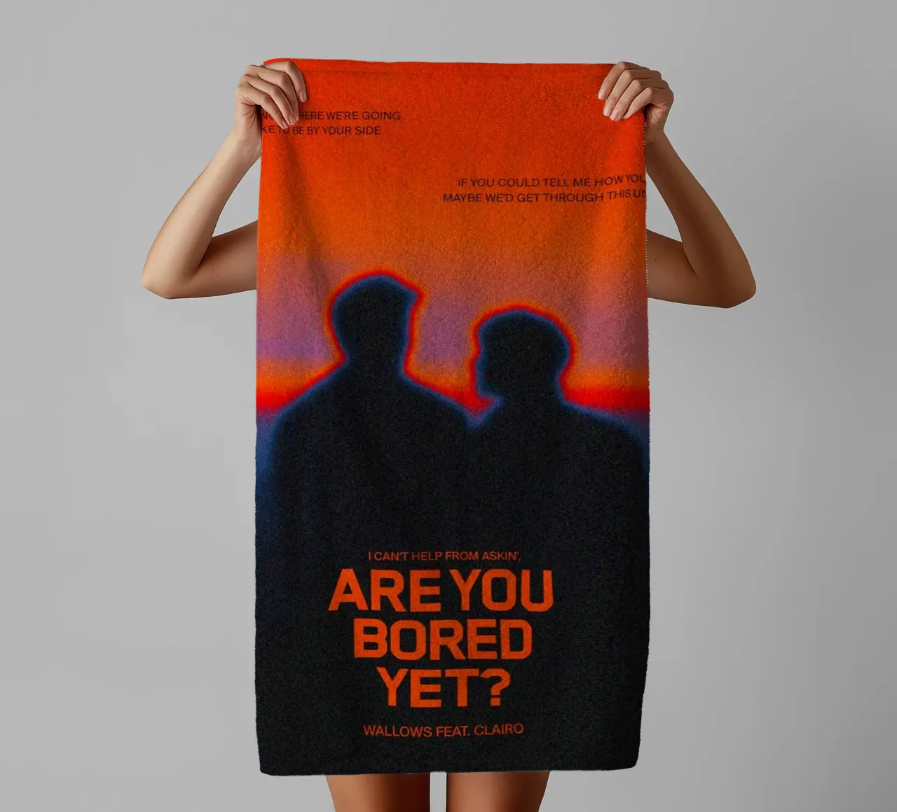 Distant Memory Glow towel by ktlocb