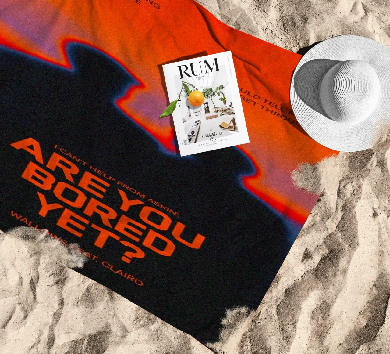 Bagliore della memoria lontana telo mare da ktlocb