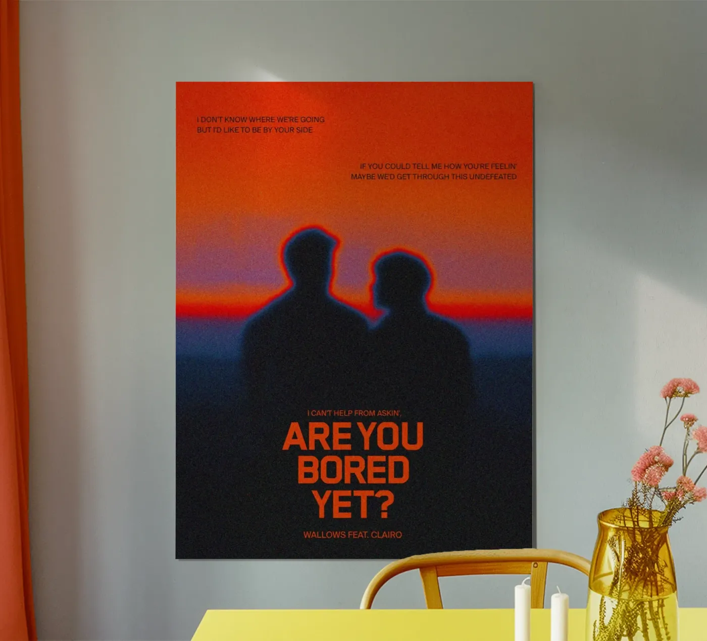 Distant Memory Glow Poster von ktlocb