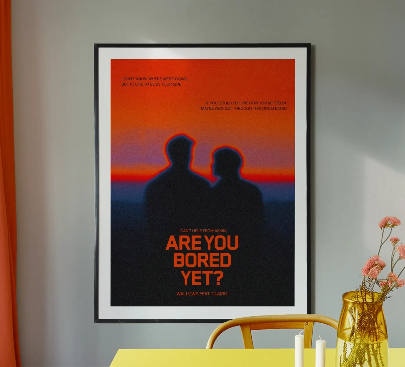 Distant Memory Glow Poster von ktlocb