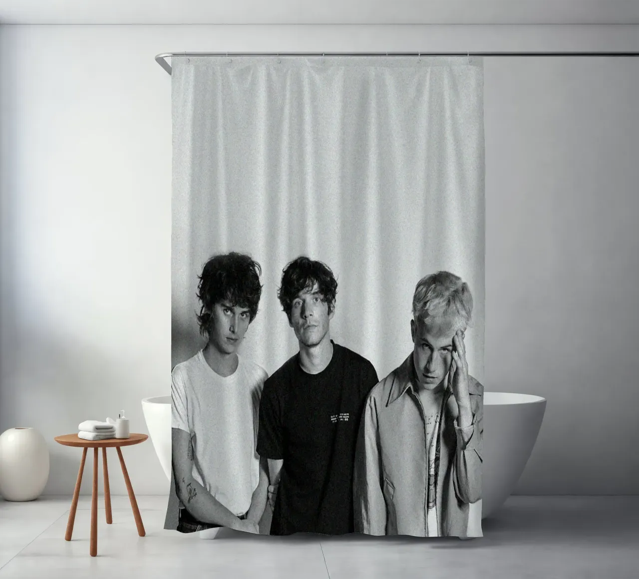 Melodieën in schaduwen douchegordijn van ktlocb