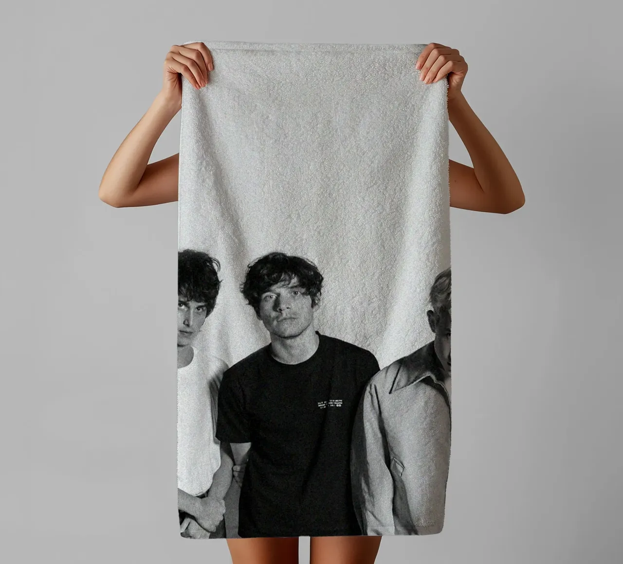 Melodieën in schaduwen badhanddoek van ktlocb