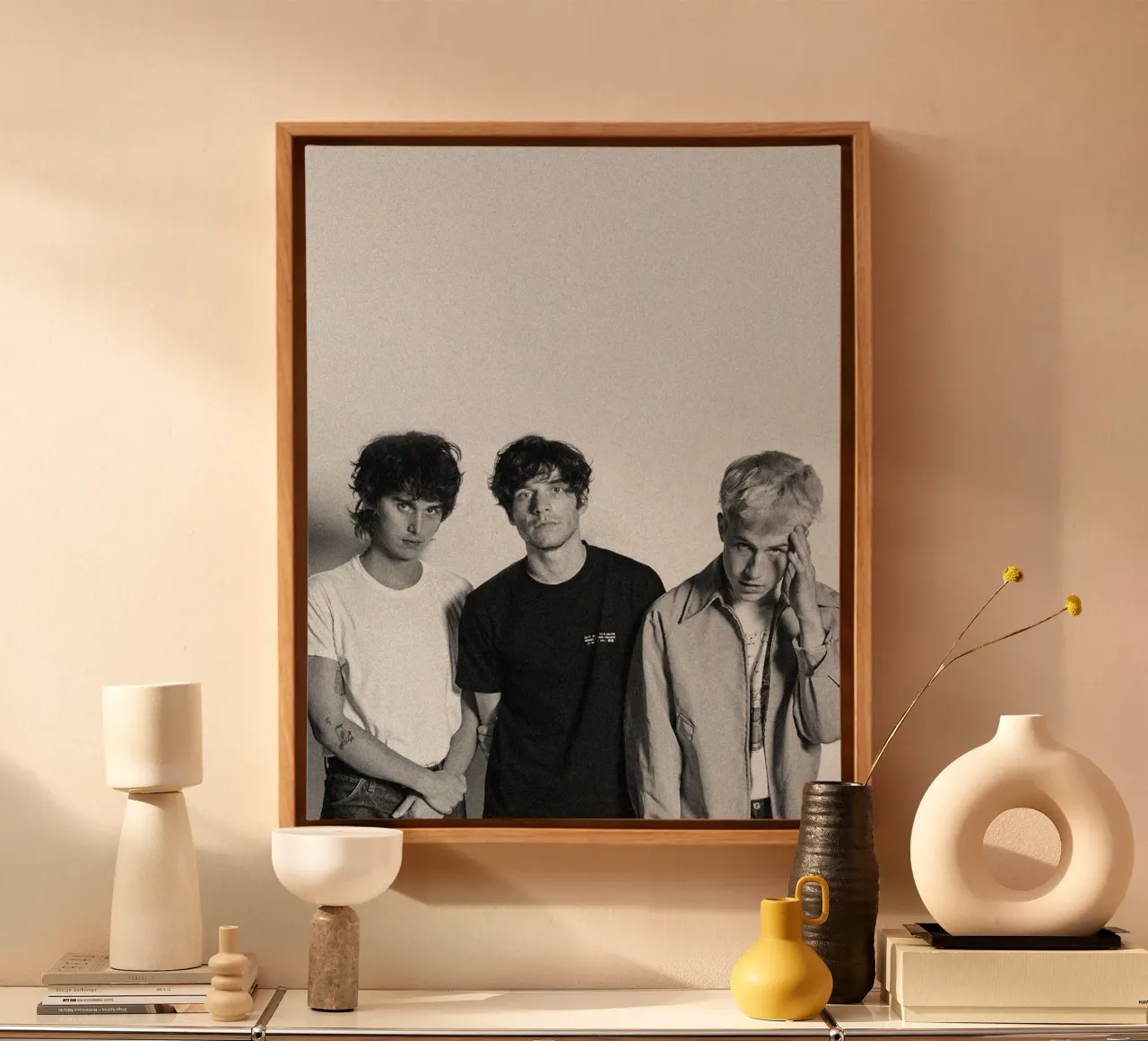Melodies in Shadows canvas with Floater frame by ktlocb