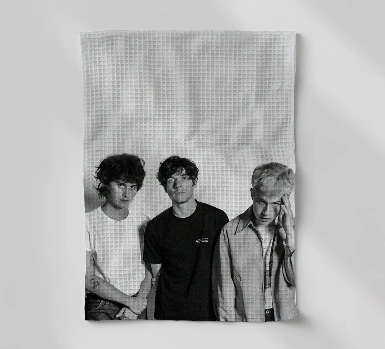 Melodieën in schaduwen theedoek van ktlocb