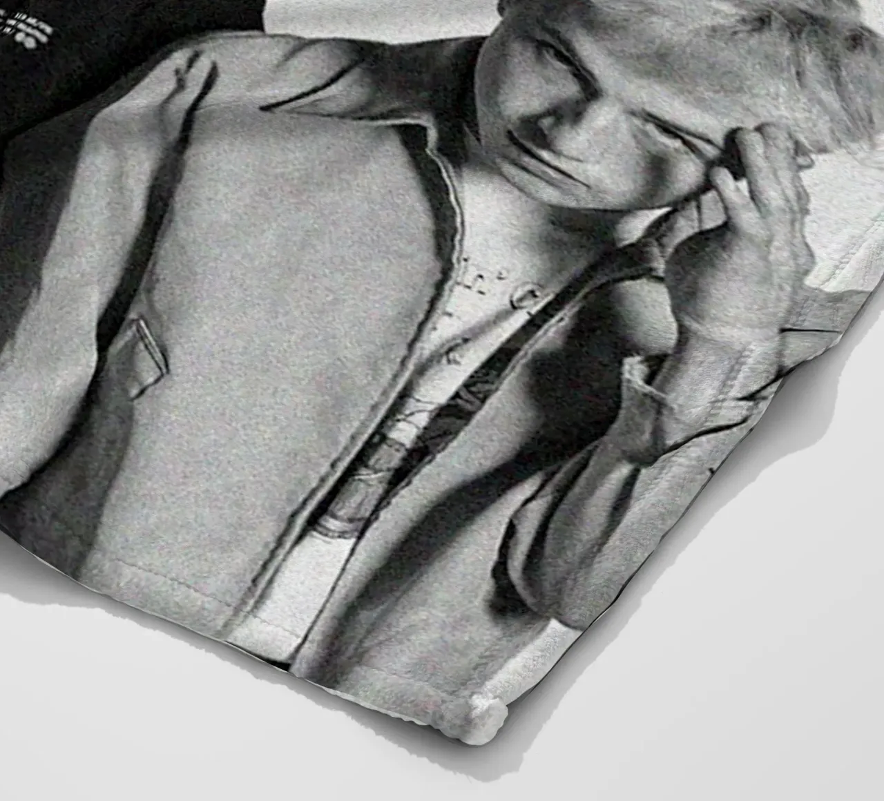 Melodieën in schaduwen fleecedeken van ktlocb