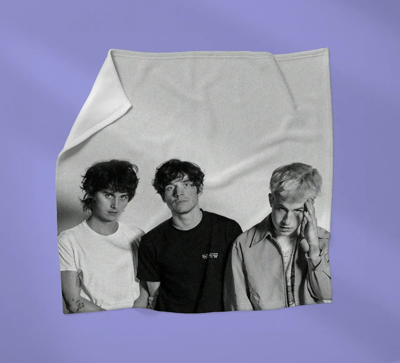 Melodieën in schaduwen fleecedeken van ktlocb