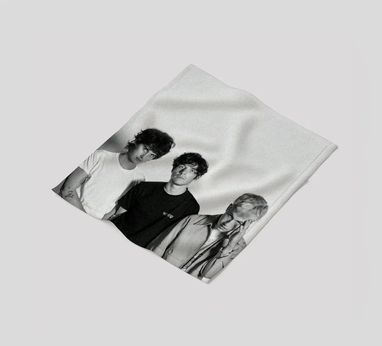 Melodieën in schaduwen fleecedeken van ktlocb