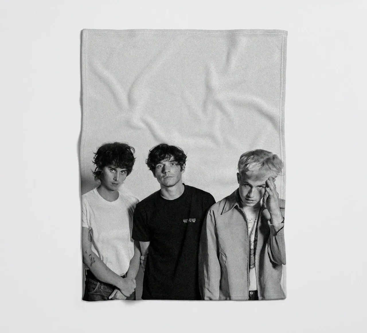 Melodieën in schaduwen fleecedeken van ktlocb