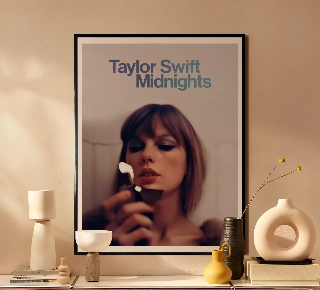 Alternative Abdeckung Midnights Taylor Swift Poster von ramdakjagualma