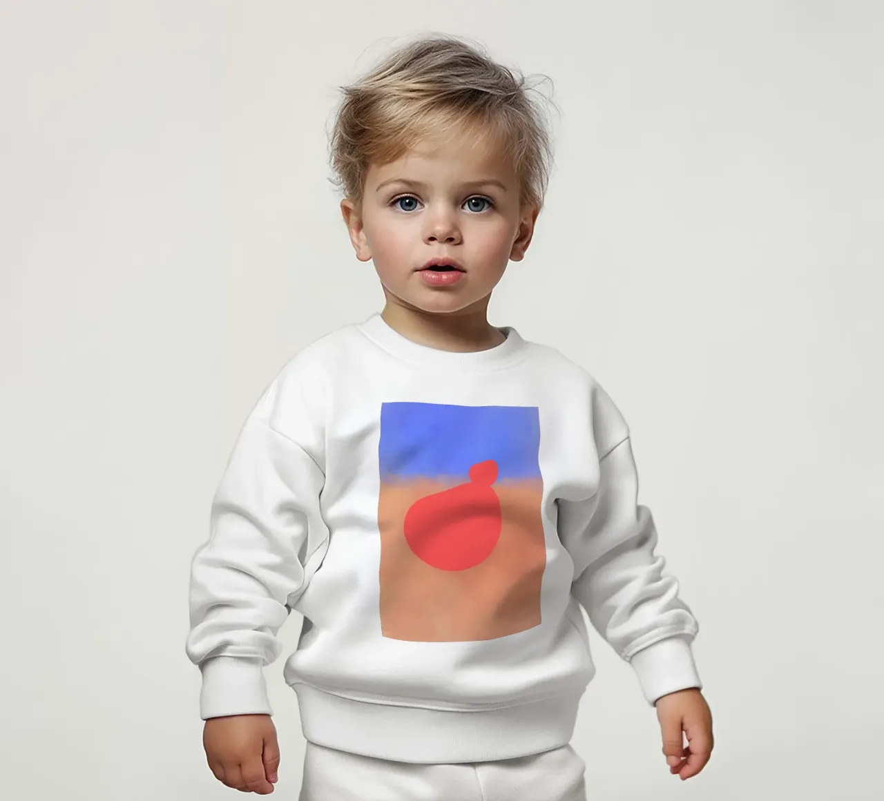 Abstract Art | Poster | Digital Art | Print | Minimal Baby Sweatshirt von PrintCessStudio