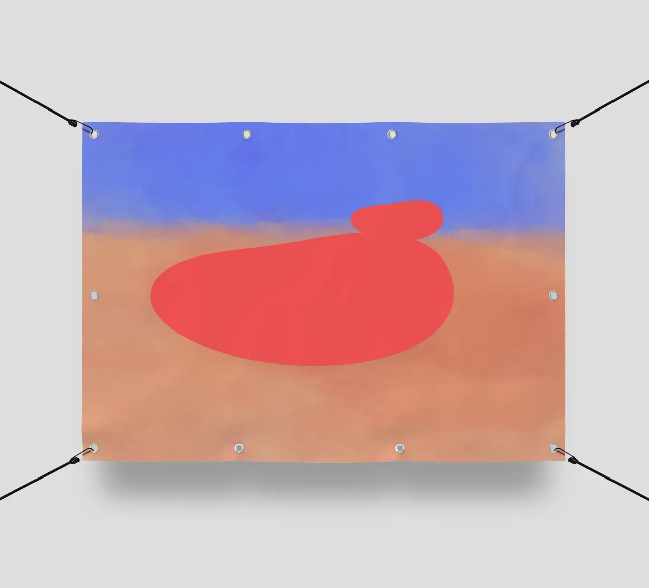 Abstract Art | Poster | Digital Art | Print | Minimal telo in pvc da PrintCessStudio