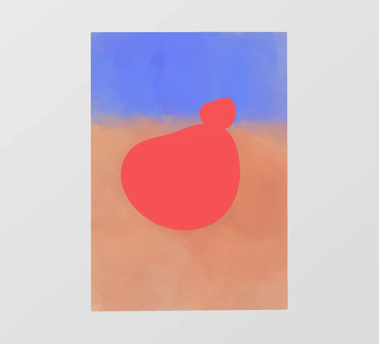 Abstract Art | Poster | Digital Art | Print | Minimal telo in pvc da PrintCessStudio