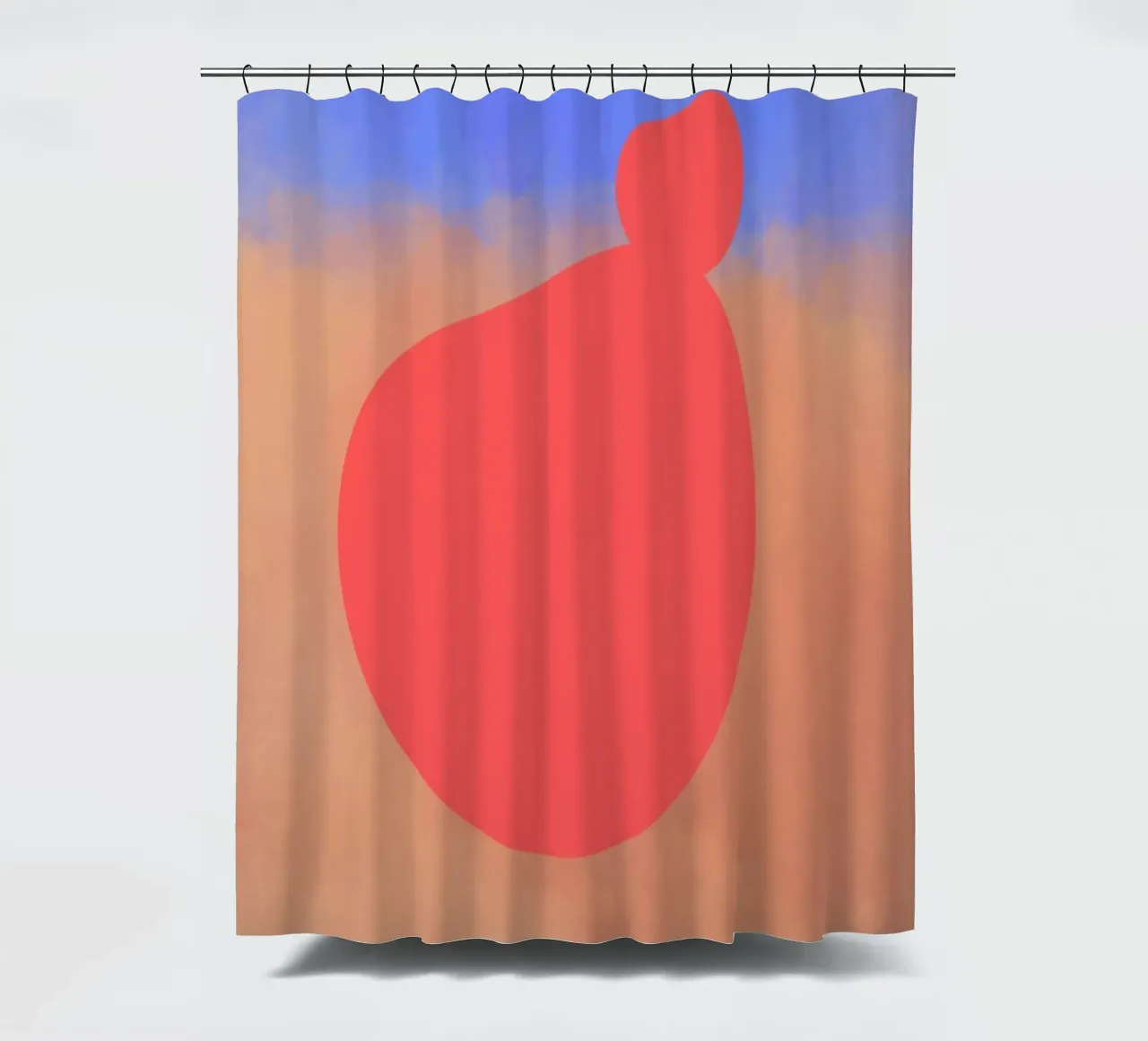 Abstract Art | Poster | Digital Art | Print | Minimal tenda da doccia da PrintCessStudio